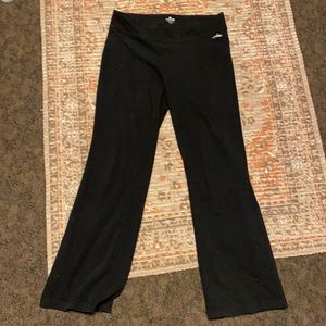 Spalding black yoga pants
